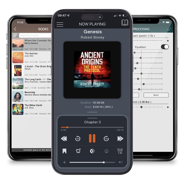 Download fo free audiobook Genesis by Robert Storey and listen anywhere on your iOS devices in the ListenBook app.