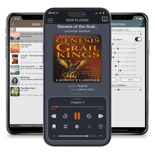 Download fo free audiobook Genesis of the Grail Kings by Laurence Gardner and listen anywhere on your iOS devices in the ListenBook app.