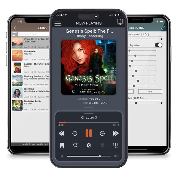 Download fo free audiobook Genesis Spell: The First Awakens by Tiffany Easterling and listen anywhere on your iOS devices in the ListenBook app.