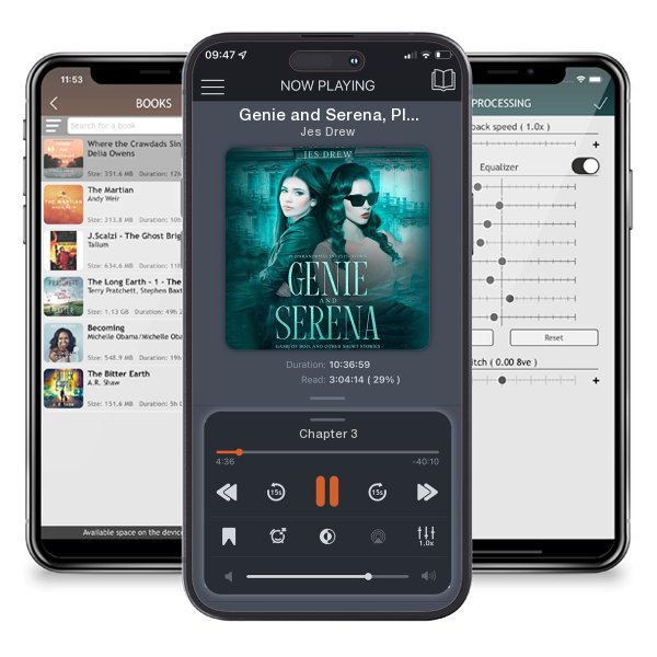 Download fo free audiobook Genie and Serena, PI (Paranormal Investigators) by Jes Drew and listen anywhere on your iOS devices in the ListenBook app.