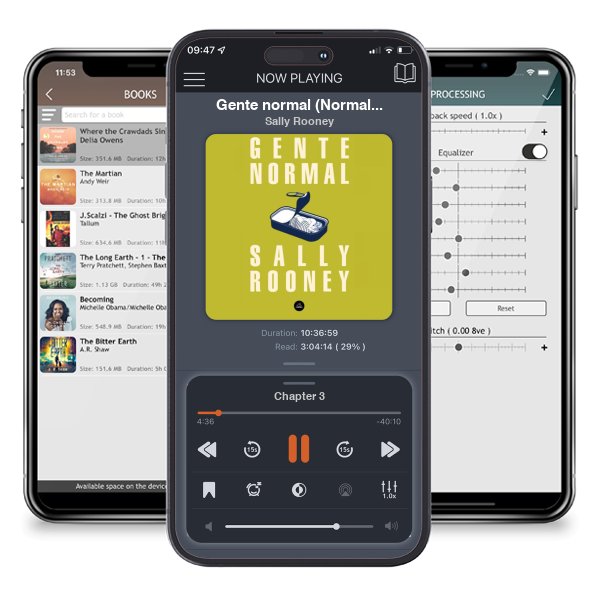 Descargar audiolibro gratis Gente normal (Normal People) by Sally Rooney y escuchar en cualquier lugar en sus dispositivos iOS en la aplicación ListenBook.