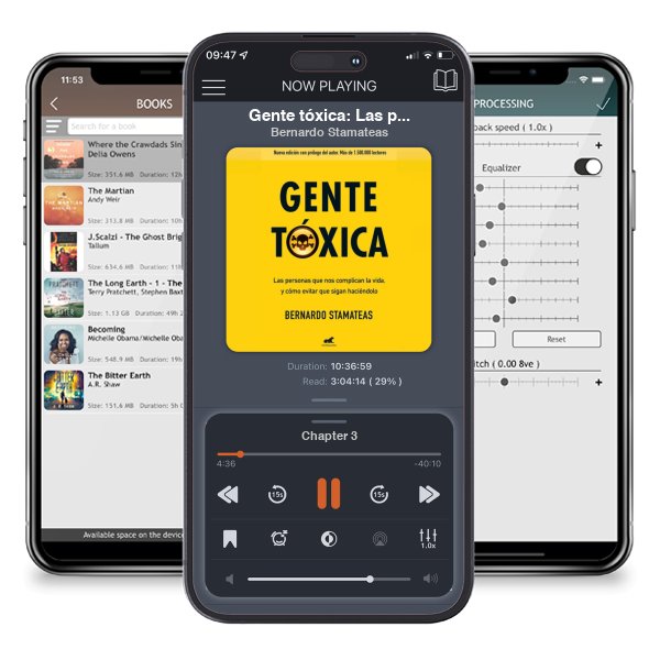 Descargar audiolibro gratis Gente tóxica: Las personas que nos complican la vida y como evitar que lo sigan haciendo / Toxic People by Bernardo Stamateas y escuchar en cualquier lugar en sus dispositivos iOS en la aplicación ListenBook.