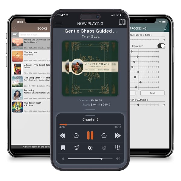 Download fo free audiobook Gentle Chaos Guided Journal by Tyler Gaca and listen anywhere on your iOS devices in the ListenBook app.