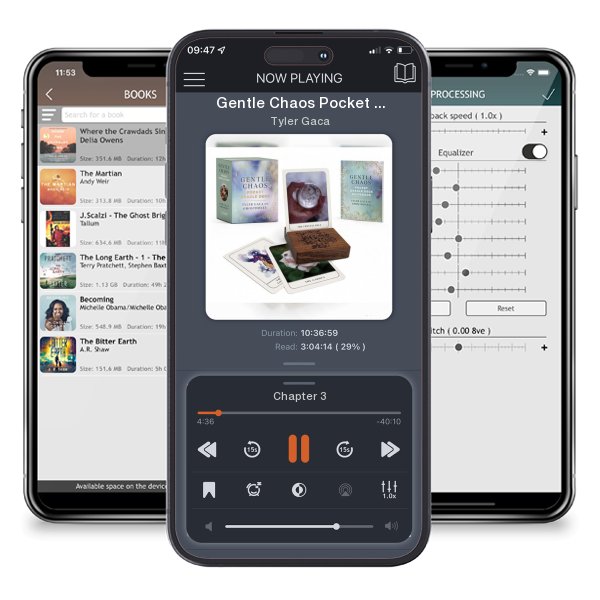 Download fo free audiobook Gentle Chaos Pocket Oracle Deck by Tyler Gaca and listen anywhere on your iOS devices in the ListenBook app.