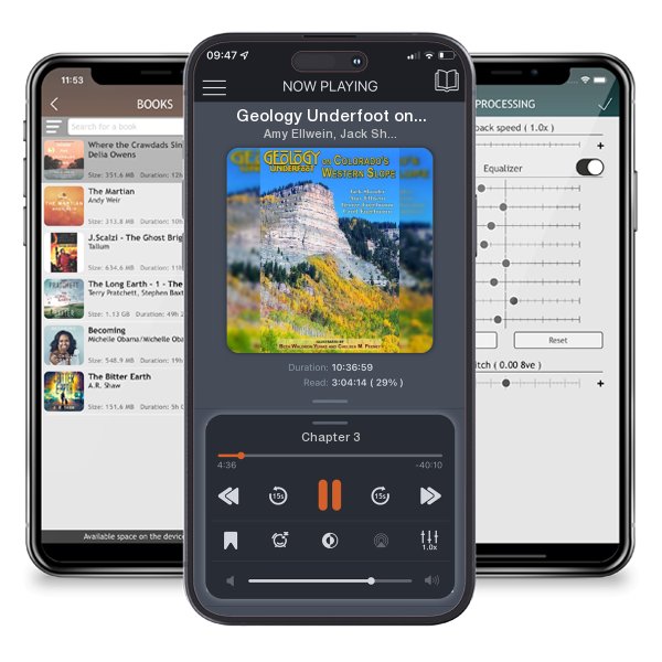 Download fo free audiobook Geology Underfoot on Colorado's Western Slope by Amy Ellwein, Jack Shroder, et al. and listen anywhere on your iOS devices in the ListenBook app.