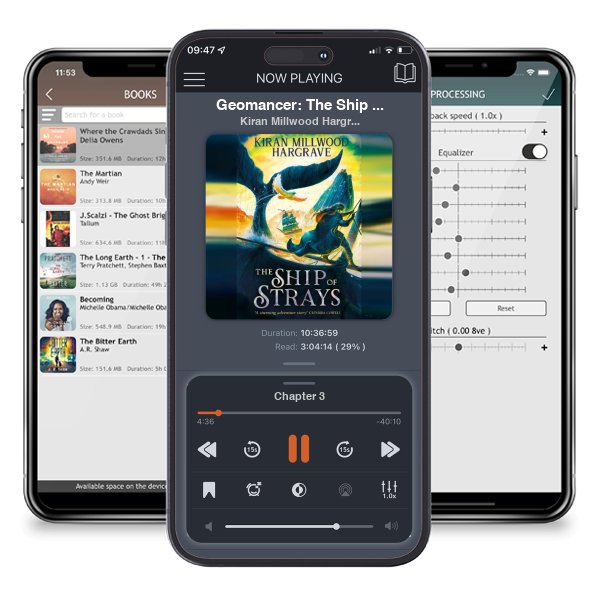 Download fo free audiobook Geomancer: The Ship of Strays - Geomancer by Kiran Millwood Hargrave and listen anywhere on your iOS devices in the ListenBook app.