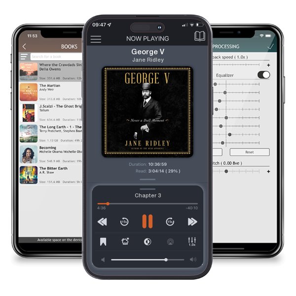 Download fo free audiobook George V by Jane Ridley and listen anywhere on your iOS devices in the ListenBook app.