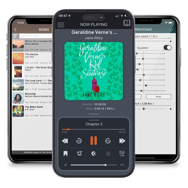 Download fo free audiobook Geraldine Verne’s Red Suitcase by Jane Riley and listen anywhere on your iOS devices in the ListenBook app.