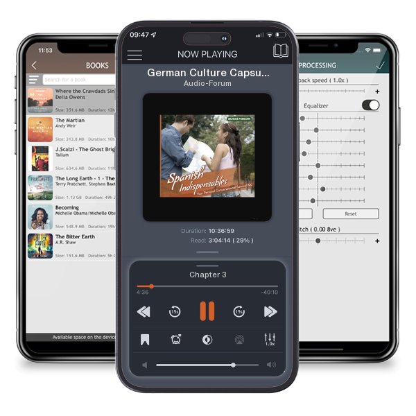 Download fo free audiobook German Culture Capsules by Audio-Forum and listen anywhere on your iOS devices in the ListenBook app.
