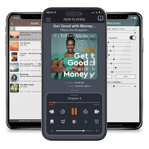 Download fo free audiobook Get Good with Money: Ten Simple Steps to Becoming Financially... by Tiffany the Budgetnista Aliche and listen anywhere on your iOS devices in the ListenBook app.