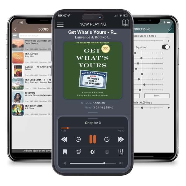 Download fo free audiobook Get What\'s Yours - Revised & Updated by Laurence J. Kotlikoff and listen anywhere on your iOS devices in the ListenBook app.