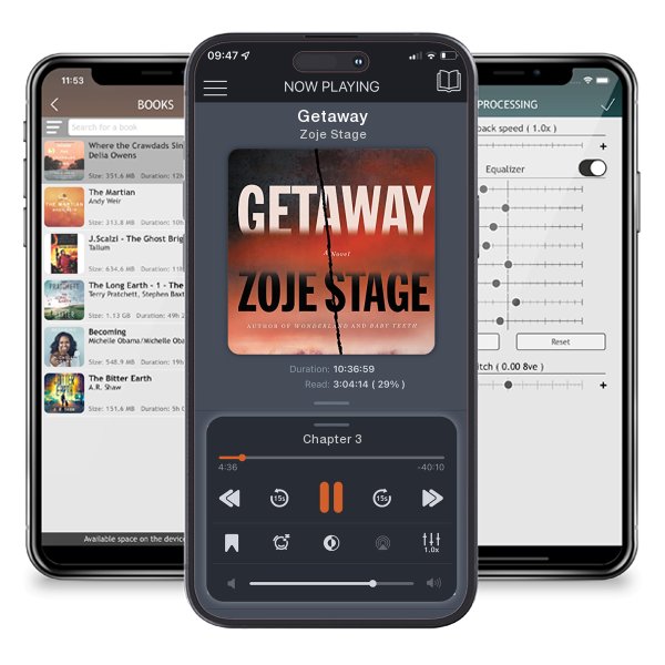 Download fo free audiobook Getaway by Zoje Stage and listen anywhere on your iOS devices in the ListenBook app.