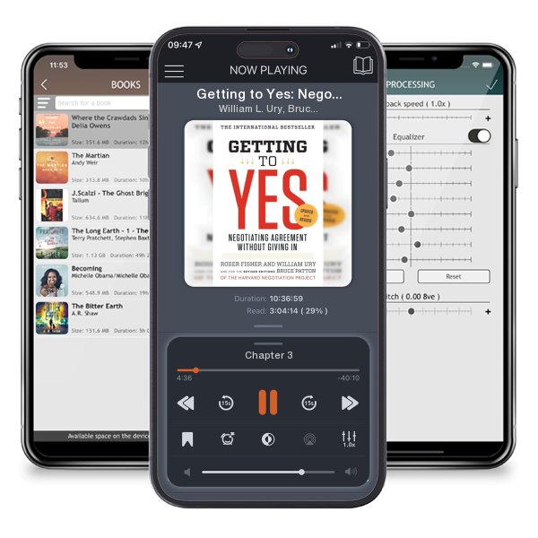 Download fo free audiobook Getting to Yes: Negotiating Agreement Without Giving in by William L. Ury, Bruce Patton, et al. and listen anywhere on your iOS devices in the ListenBook app.