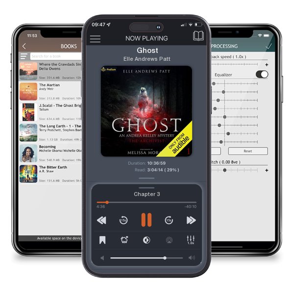 Download fo free audiobook Ghost by Elle Andrews Patt and listen anywhere on your iOS devices in the ListenBook app.