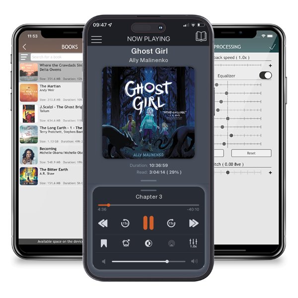 Download fo free audiobook Ghost Girl by Ally Malinenko and listen anywhere on your iOS devices in the ListenBook app.
