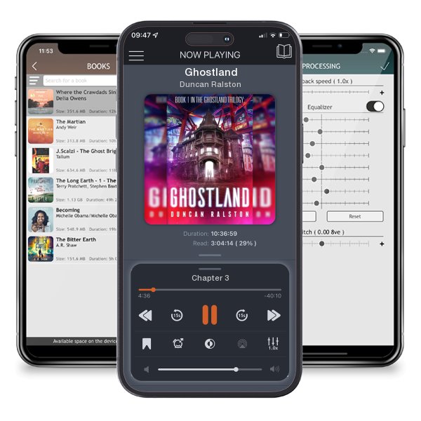 Download fo free audiobook Ghostland by Duncan Ralston and listen anywhere on your iOS devices in the ListenBook app.