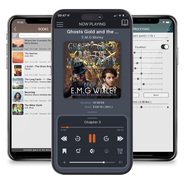 Download fo free audiobook Ghosts Gold and the Watchmaker: Victorian Gothic by E.M.G Wixley and listen anywhere on your iOS devices in the ListenBook app.