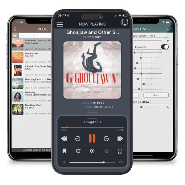 Download fo free audiobook Ghouljaw and Other Stories by Clint Smith and listen anywhere on your iOS devices in the ListenBook app.