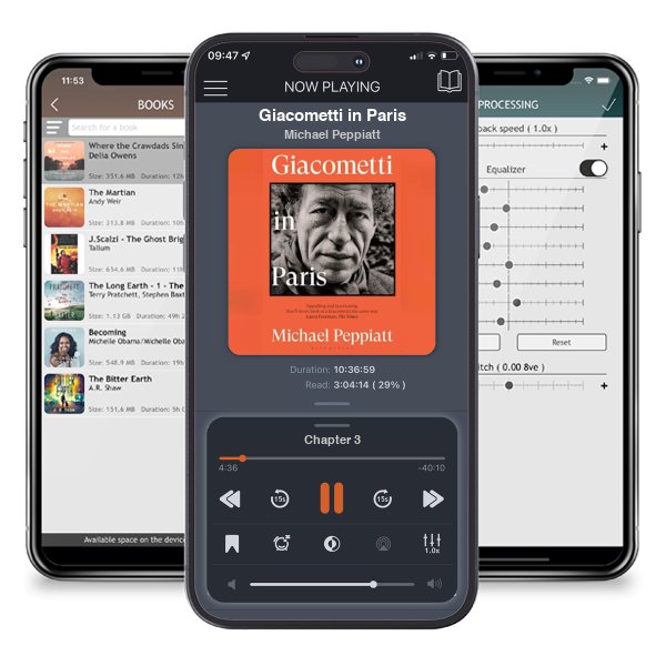 Download fo free audiobook Giacometti in Paris by Michael Peppiatt and listen anywhere on your iOS devices in the ListenBook app.