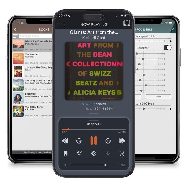 Download fo free audiobook Giants: Art from the Dean Collection of Swizz Beatz and Alicia Keys by Kimberli Gant and listen anywhere on your iOS devices in the ListenBook app.