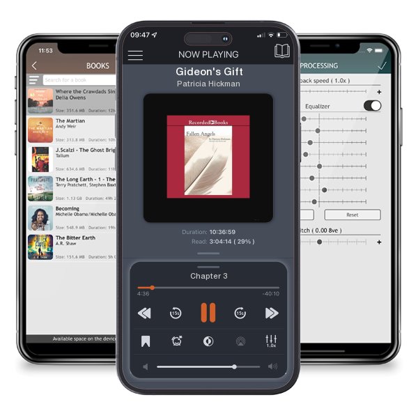 Download fo free audiobook Gideon's Gift by Patricia Hickman and listen anywhere on your iOS devices in the ListenBook app.
