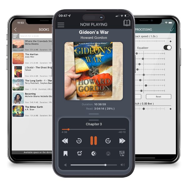 Download fo free audiobook Gideon's War by Howard Gordon and listen anywhere on your iOS devices in the ListenBook app.