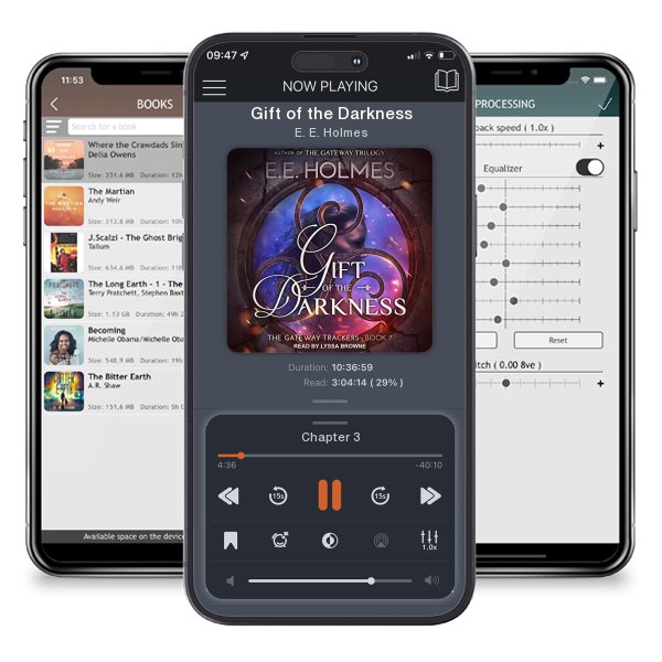 Download fo free audiobook Gift of the Darkness by E. E. Holmes and listen anywhere on your iOS devices in the ListenBook app.