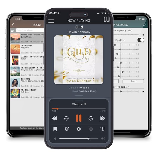 Download fo free audiobook Gild by Raven Kennedy and listen anywhere on your iOS devices in the ListenBook app.