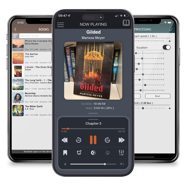 Download fo free audiobook Gilded by Marissa Meyer and listen anywhere on your iOS devices in the ListenBook app.