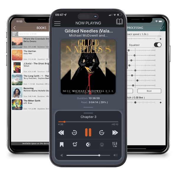 Download fo free audiobook Gilded Needles (Valancourt 20th Century Classics) by Michael McDowell and Mike Mignola and listen anywhere on your iOS devices in the ListenBook app.