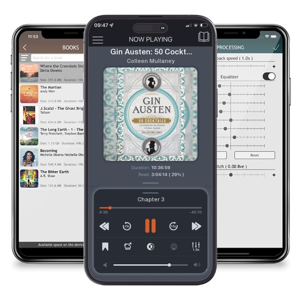 Download fo free audiobook Gin Austen: 50 Cocktails to Celebrate the Novels of Jane Austen by Colleen Mullaney and listen anywhere on your iOS devices in the ListenBook app.
