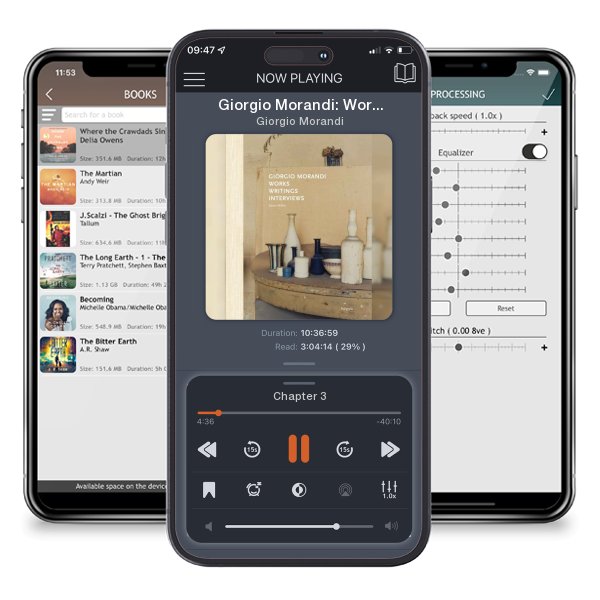 Download fo free audiobook Giorgio Morandi: Works, Writings, Interviews by Giorgio Morandi and listen anywhere on your iOS devices in the ListenBook app.