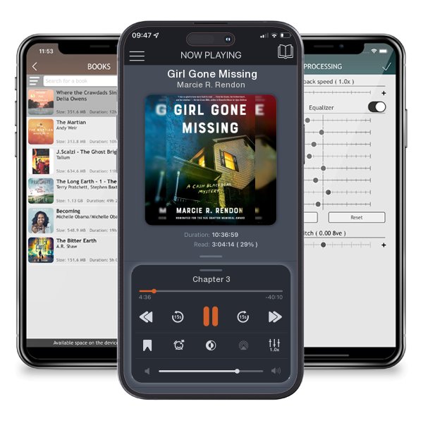 Download fo free audiobook Girl Gone Missing by Marcie R. Rendon and listen anywhere on your iOS devices in the ListenBook app.