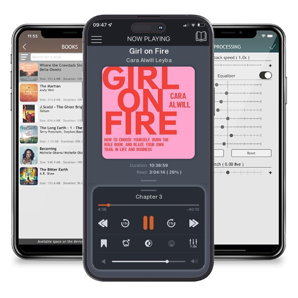 Download fo free audiobook Girl on Fire by Cara Alwill Leyba and listen anywhere on your iOS devices in the ListenBook app.