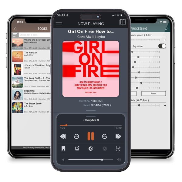 Download fo free audiobook Girl On Fire: How to Choose Yourself, Burn the Rule Book, and Blaze Your Own Trail in Life and Business by Cara Alwill Leyba and listen anywhere on your iOS devices in the ListenBook app.