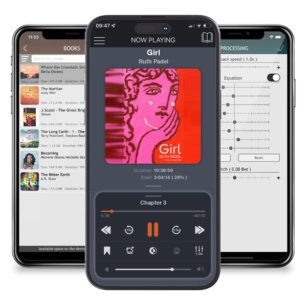 Download fo free audiobook Girl by Ruth Padel and listen anywhere on your iOS devices in the ListenBook app.