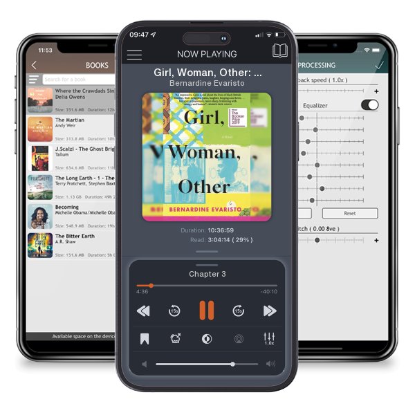 Download fo free audiobook Girl, Woman, Other: A Novel (Booker Prize Winner) by Bernardine Evaristo and listen anywhere on your iOS devices in the ListenBook app.