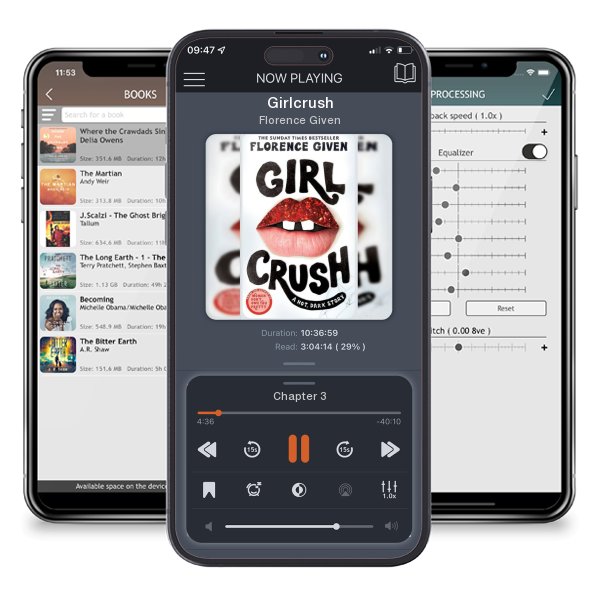 Download fo free audiobook Girlcrush by Florence Given and listen anywhere on your iOS devices in the ListenBook app.