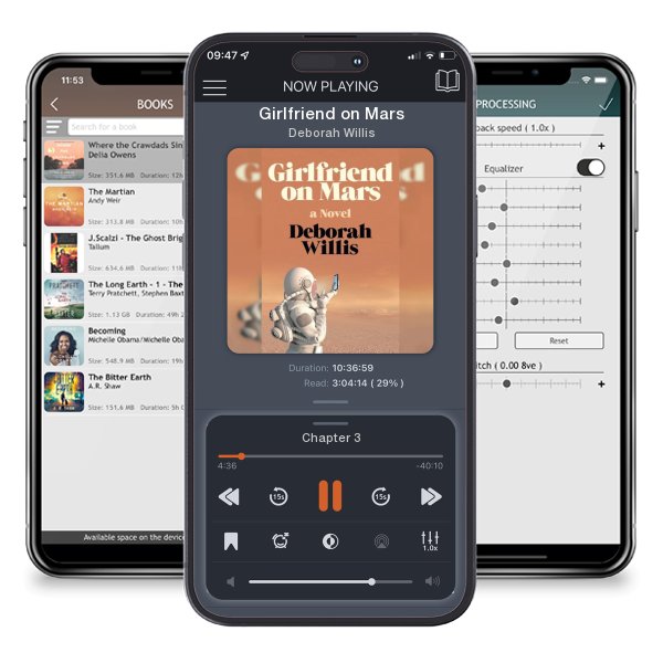 Download fo free audiobook Girlfriend on Mars by Deborah Willis and listen anywhere on your iOS devices in the ListenBook app.