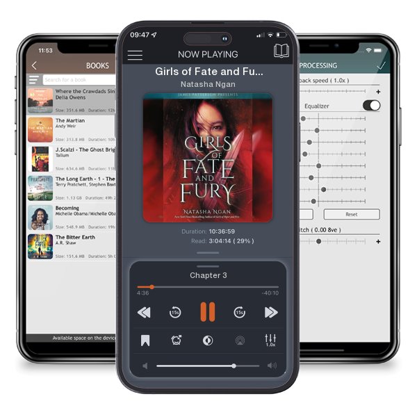Download fo free audiobook Girls of Fate and Fury by Natasha Ngan and listen anywhere on your iOS devices in the ListenBook app.