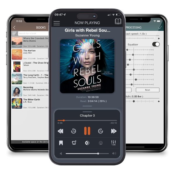 Download fo free audiobook Girls with Rebel Souls by Suzanne Young and listen anywhere on your iOS devices in the ListenBook app.