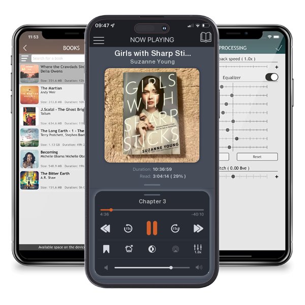 Download fo free audiobook Girls with Sharp Sticks by Suzanne Young and listen anywhere on your iOS devices in the ListenBook app.