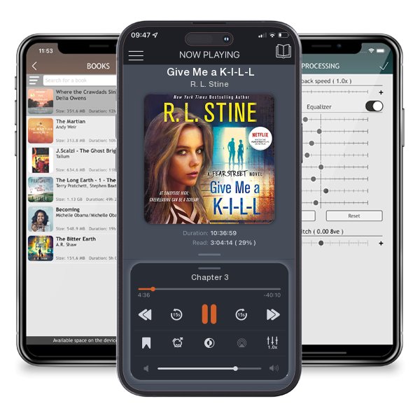 Download fo free audiobook Give Me a K-I-L-L by R. L. Stine and listen anywhere on your iOS devices in the ListenBook app.