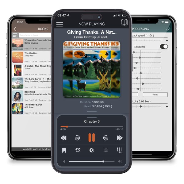 Download fo free audiobook Giving Thanks: A Native American Good Morning Message by Erwin Printup Jr and Chief Jake Swamp and listen anywhere on your iOS devices in the ListenBook app.