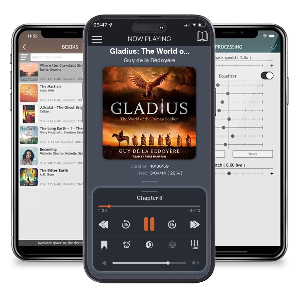 Download fo free audiobook Gladius: The World of the Roman Soldier by Guy de la Bédoyère and listen anywhere on your iOS devices in the ListenBook app.