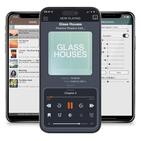 Download fo free audiobook Glass Houses by Phaidon Phaidon Editors and listen anywhere on your iOS devices in the ListenBook app.