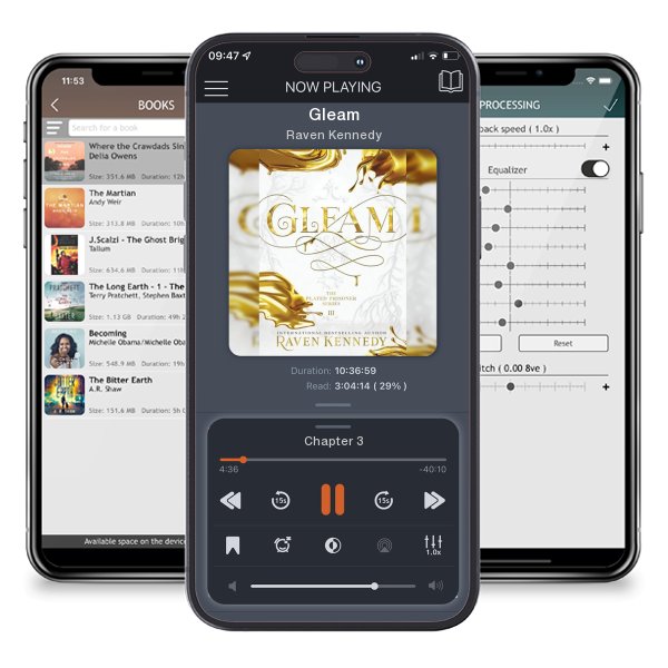 Download fo free audiobook Gleam by Raven Kennedy and listen anywhere on your iOS devices in the ListenBook app.