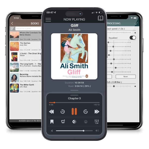 Download fo free audiobook Gliff by Ali Smith and listen anywhere on your iOS devices in the ListenBook app.
