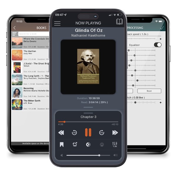 Download fo free audiobook Glinda Of Oz by Nathaniel Hawthorne and listen anywhere on your iOS devices in the ListenBook app.