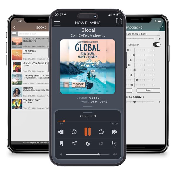 Download fo free audiobook Global by Eoin Colfer, Andrew Donkin, Giovanni Rigano and listen anywhere on your iOS devices in the ListenBook app.